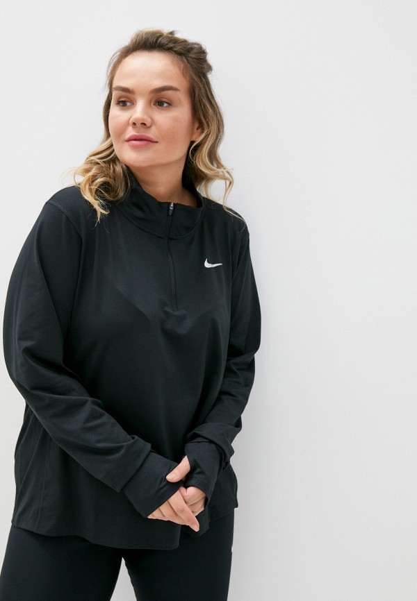 

Олимпийка Nike, Черный, W NK ELEMENT TOP HZ PLUS