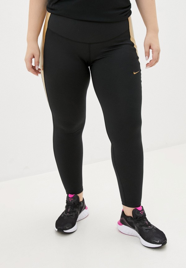 

Тайтсы Nike, Черный, W NIKE ONE TGHT PP5 COLOR PLUS