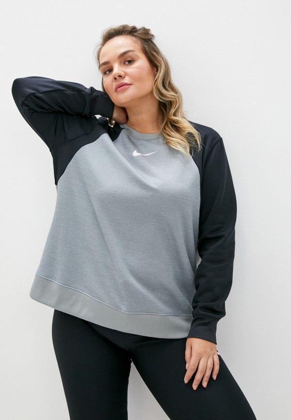

Свитшот Nike, Серый, W NK THRM ALL-TM FC PP5 PLUS