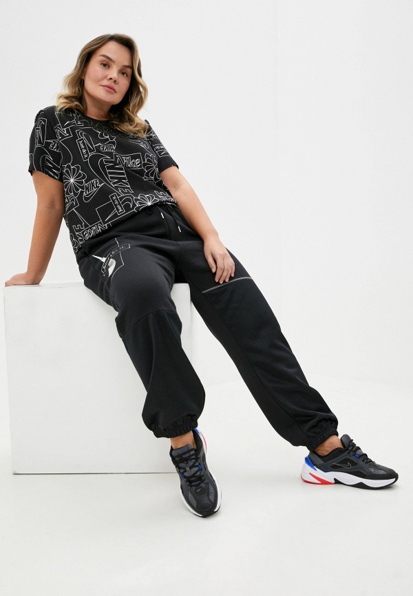 

Брюки спортивные Nike, Черный, W NSW ICN CLSH PANT FLC PLUS