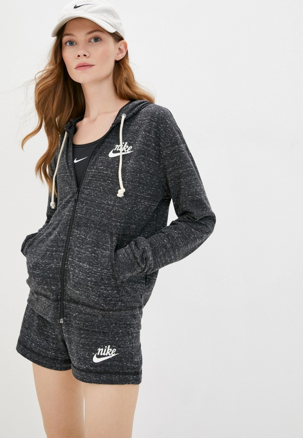 

Толстовка Nike, Серый, NIKE W NSW GYM VNTG FZ