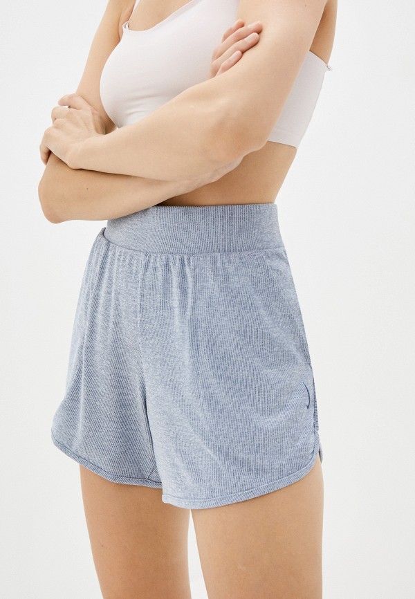 

Шорты спортивные Nike, Синий, W NK YOGA RIB SHORT