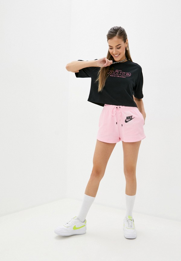 

Футболка Nike, Черный, W NSW TOP SS ARCHIVE RMX