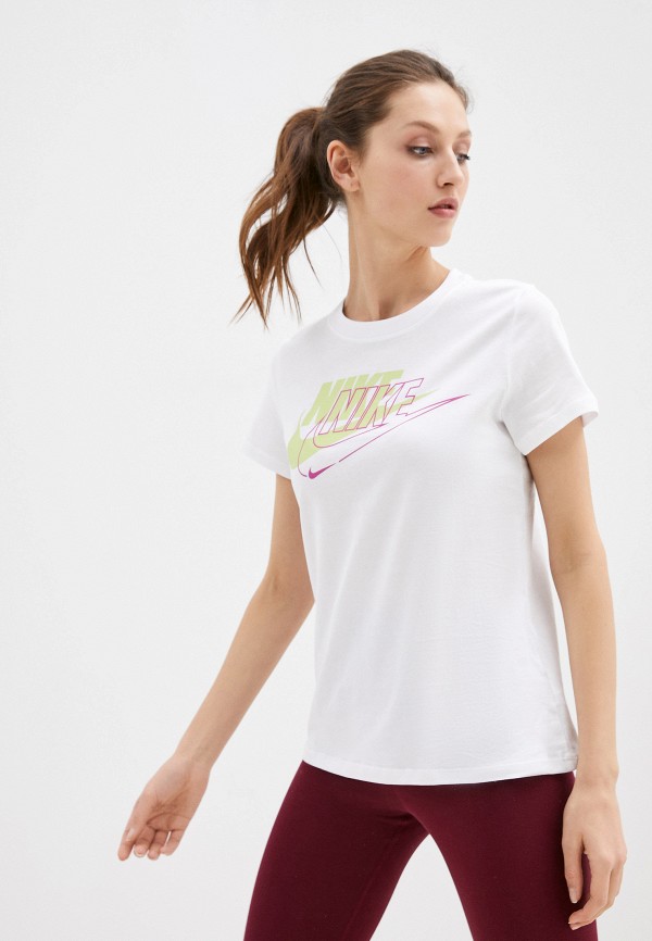 

Футболка Nike, Белый, W NSW TEE SS PRNT PK