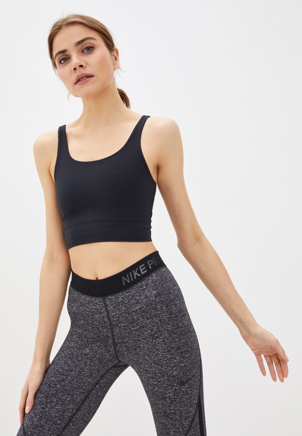 

Топ спортивный Nike, Черный, THE NIKE YOGA LUXE CROP TANK