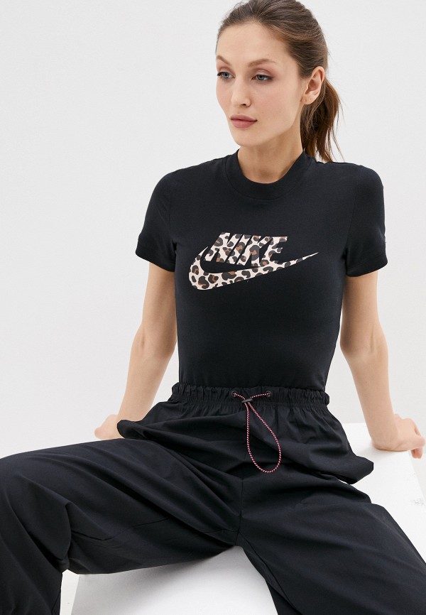 

Боди Nike, Черный, W NSW PRNT PACK SS BODYSUIT