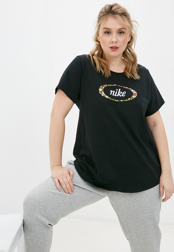 

Футболка Nike, Черный, W NSW TEE FEMME PLUS