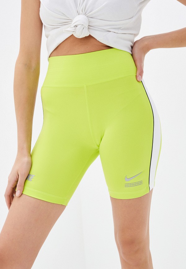 

Шорты спортивные Nike, Желтый, W NSW DNA BIKE SHORT