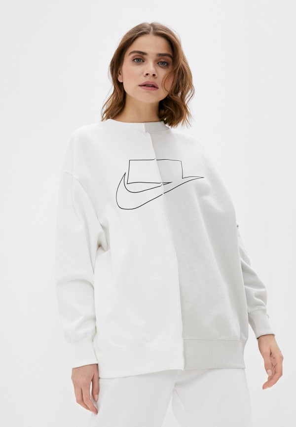 

Свитшот Nike, Белый, W NSW NSW CREW FLC FT