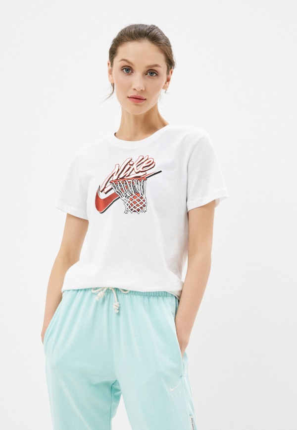 

Футболка Nike, Белый, W NK DRY OC F SWOOSH SS TEE