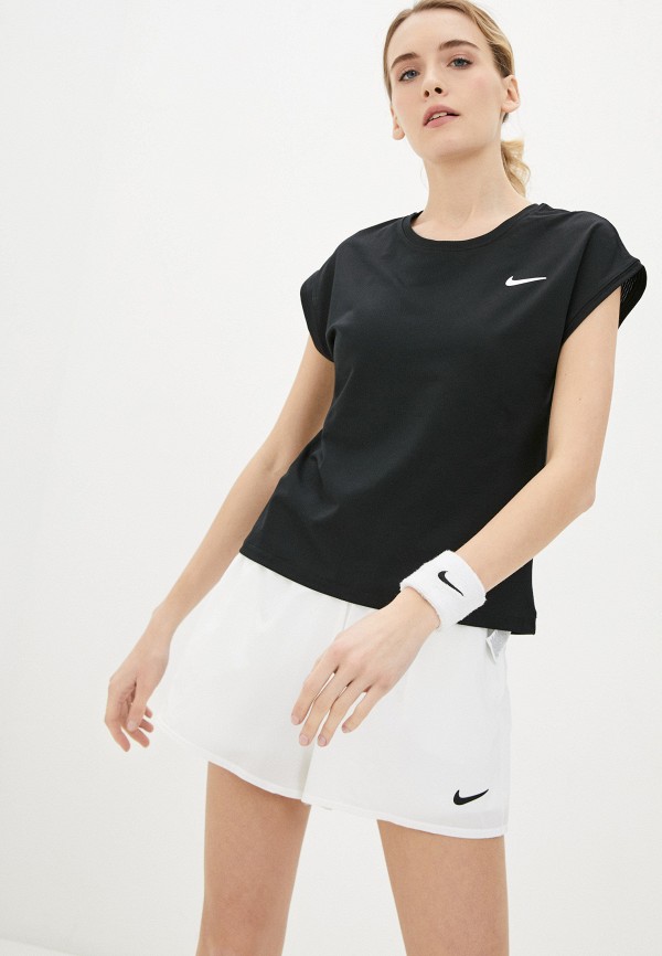 

Футболка спортивная Nike, Черный, W NKCT DF VCTRY TOP SS