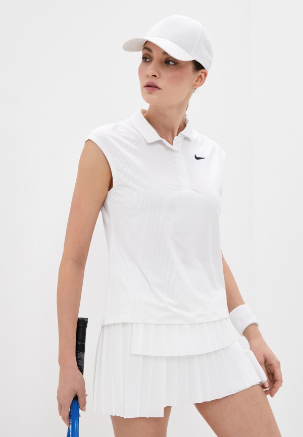 

Поло Nike, Белый, W NKCT DF VCTRY POLO