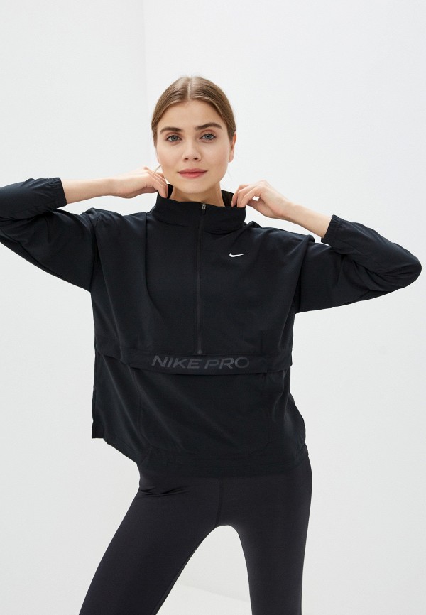 

Олимпийка Nike, Черный, W NK WVN CU PKBL FEM NVL PP2
