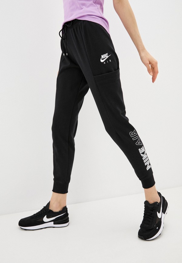 

Брюки спортивные Nike, Черный, W NSW AIR PANT FLC MR
