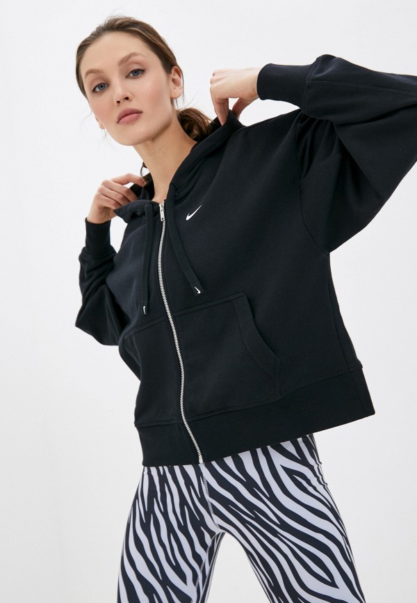 

Толстовка Nike, Черный, W NK DRY GET FIT FLC GRX FZ