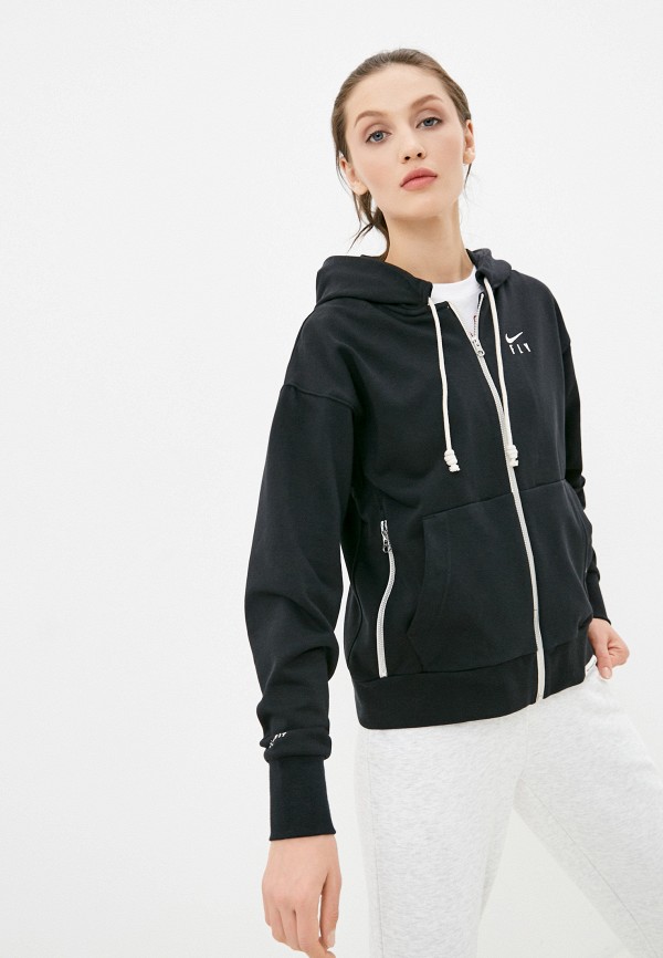 

Толстовка Nike, Черный, W NK STANDARD ISSUE FZ HOODIE