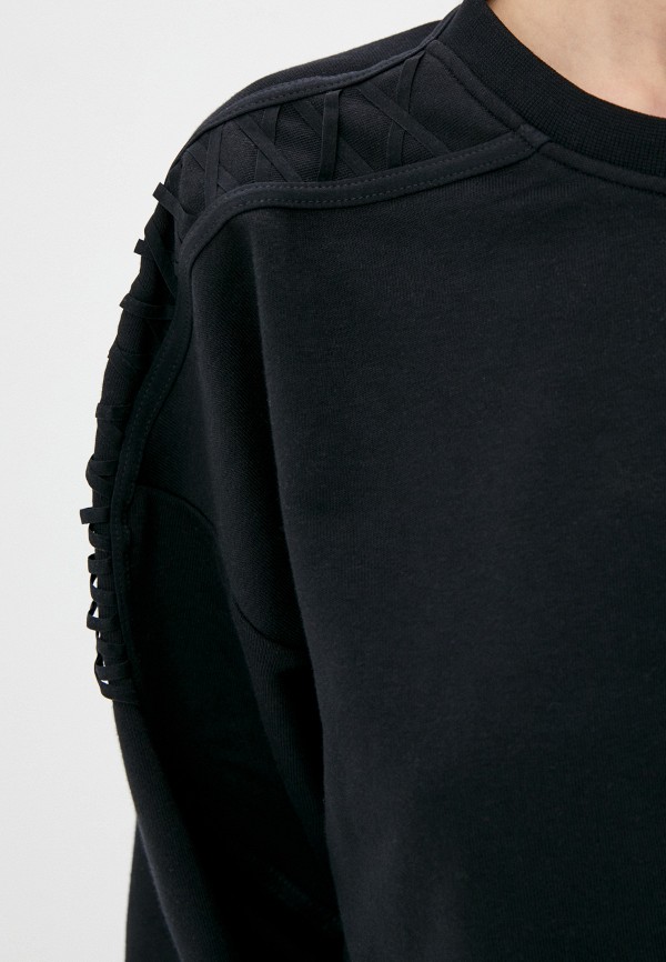 

Свитшот Nike, Черный, W NK THRMA FLC CROP LC LS CREW