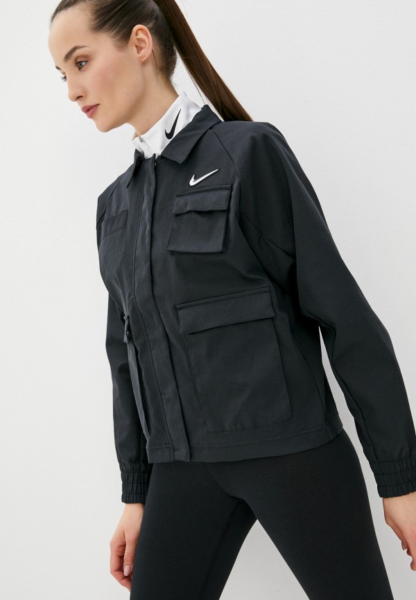 

Куртка Nike, Черный, W NSW SWSH JKT WVN