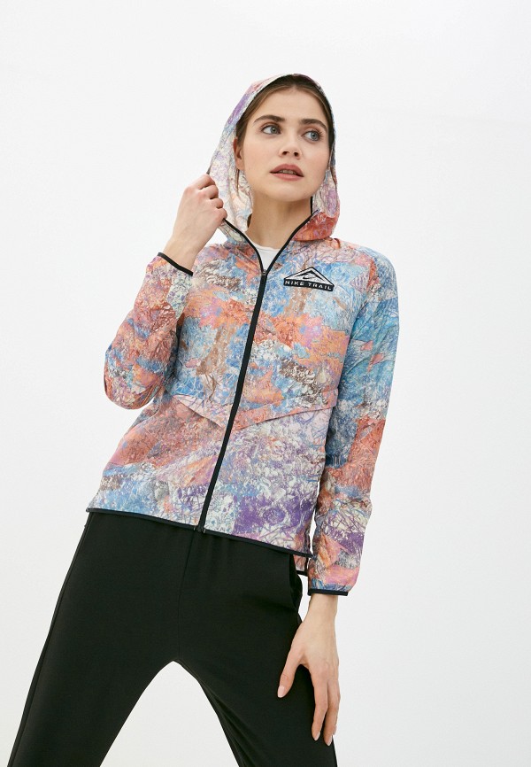 

Ветровка Nike, Разноцветный, W NK WINDRUNNER JKT TRAIL