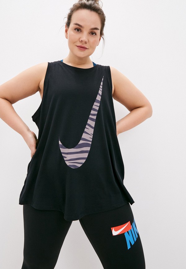

Майка спортивная Nike, Черный, W NK DRY TANK ICON CLASH PLUS