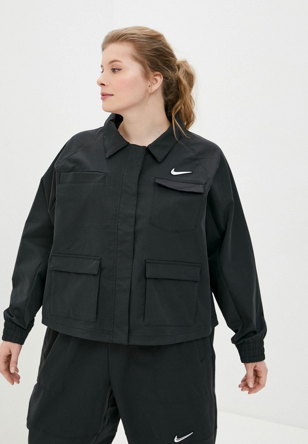 

Куртка Nike, Черный, W NSW SWSH JKT WVN PLUS