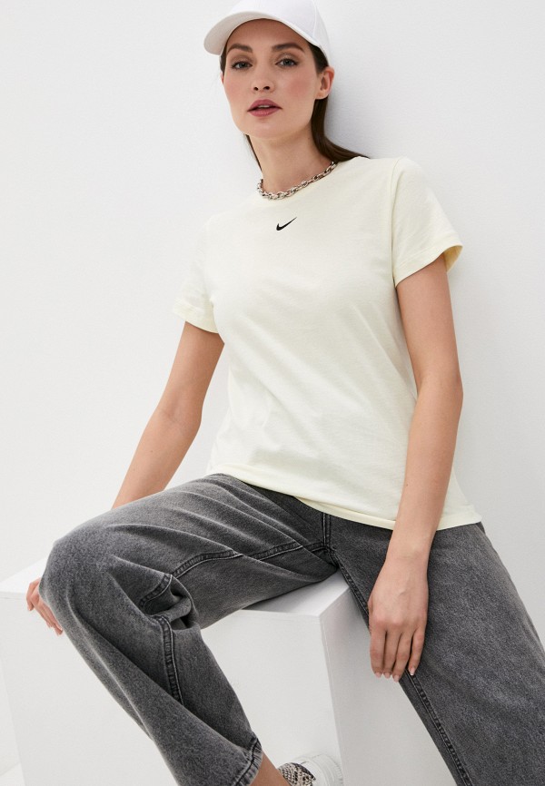 

Футболка Nike, Желтый, W NSW ESSNTL TEE SS CREW LBR