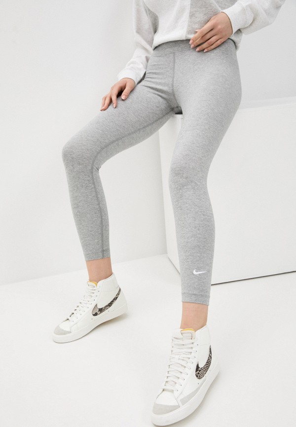 

Леггинсы Nike, Серый, W NSW ESSNTL LGGNG 7/8 LBR MR