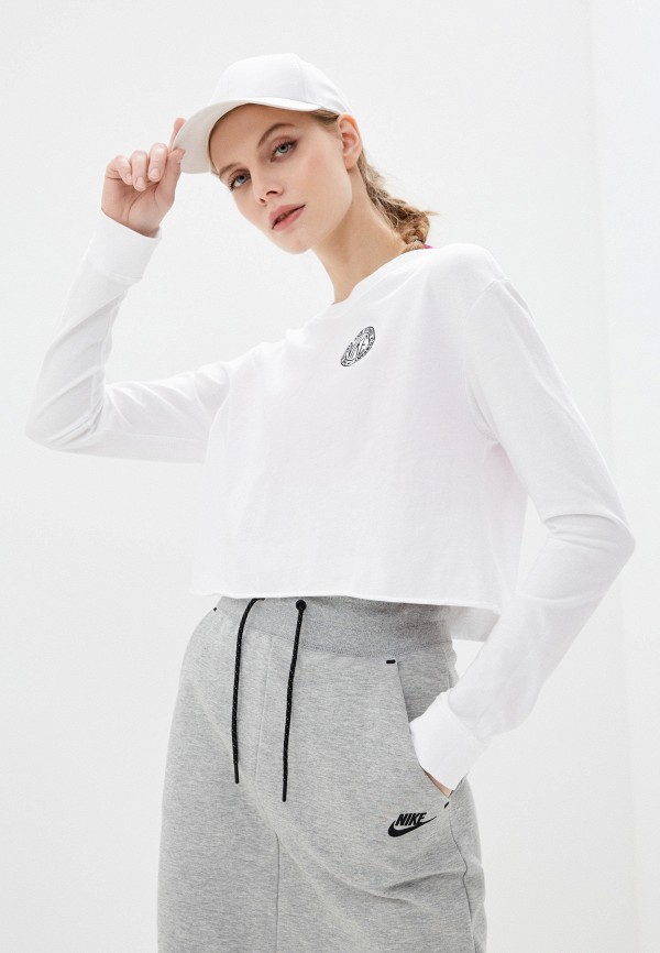 

Лонгслив Nike, Белый, W NSW TEE FEMME 2