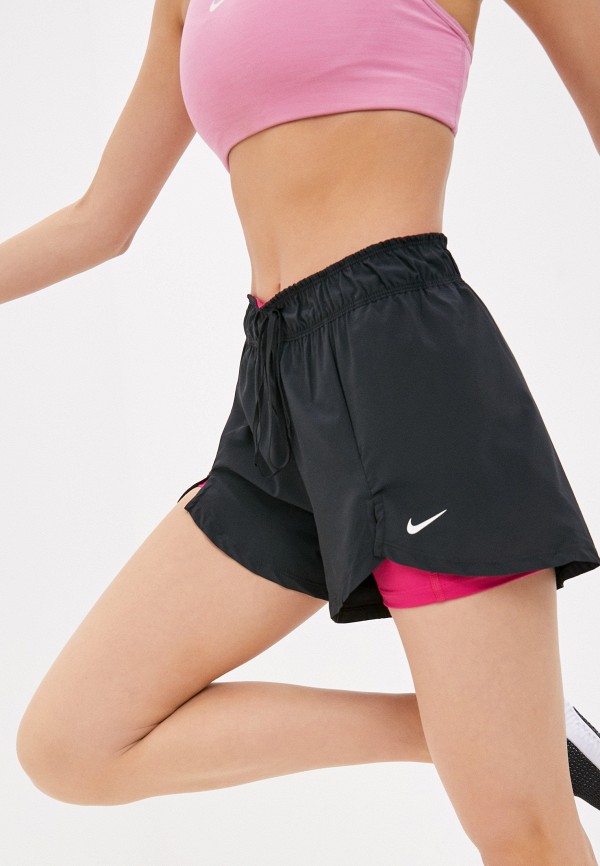 

Шорты спортивные Nike, Черный, W NK DF FLX ESS 2-IN-1 SHRT