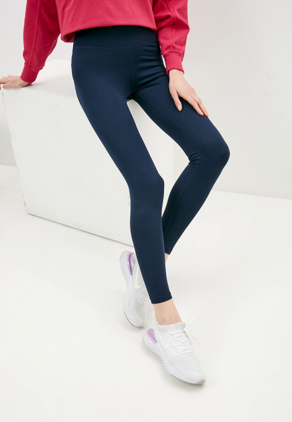 

Тайтсы Nike, Синий, W NIKE ONE MR TGHT 2.0