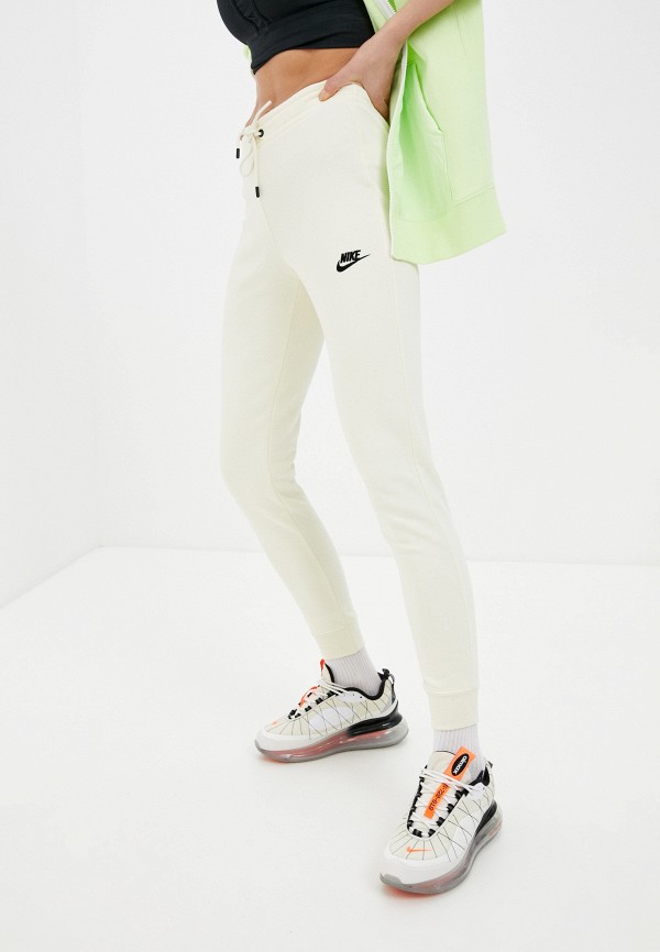 

Брюки спортивные Nike, Бежевый, W NSW ESSNTL PANT TIGHT FLC MR