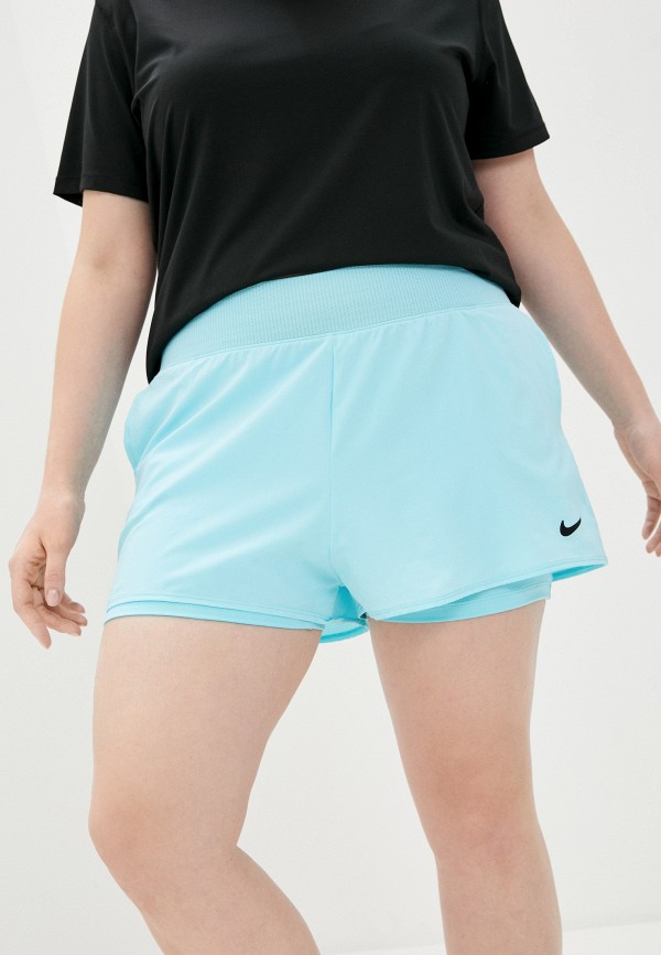 

Шорты спортивные Nike, Бирюзовый, W NKCT VCTRY DF SHRT