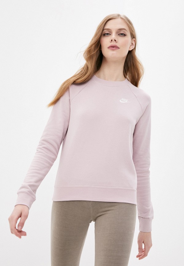 

Свитшот Nike, Розовый, W NSW ESSNTL CREW FLC