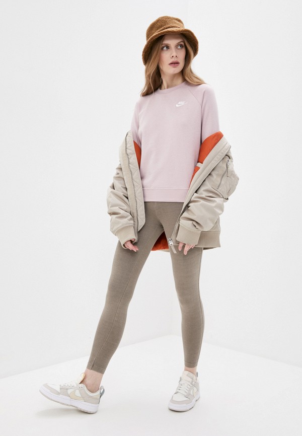 

Свитшот Nike, Розовый, W NSW ESSNTL CREW FLC