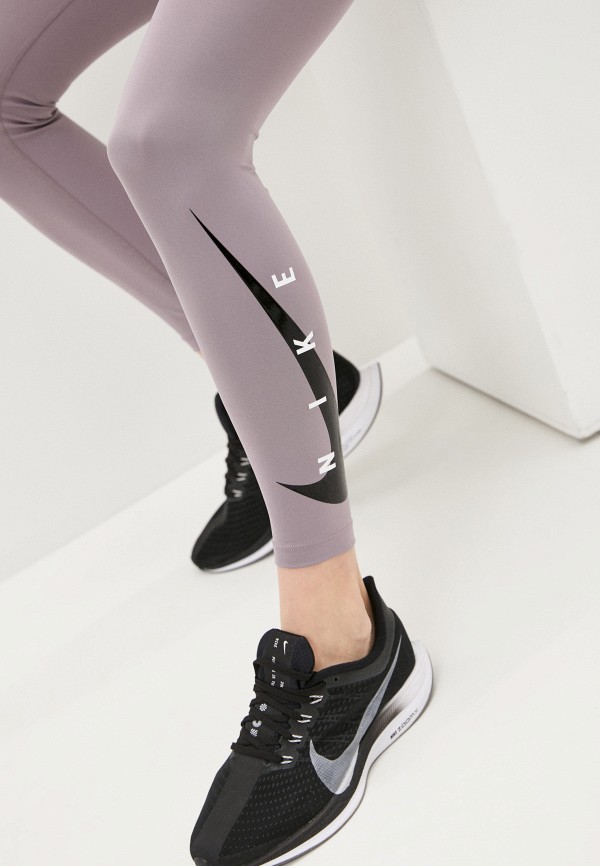 

Леггинсы Nike, Фиолетовый, W NK SWOOSH RUN TIGHT 7/8