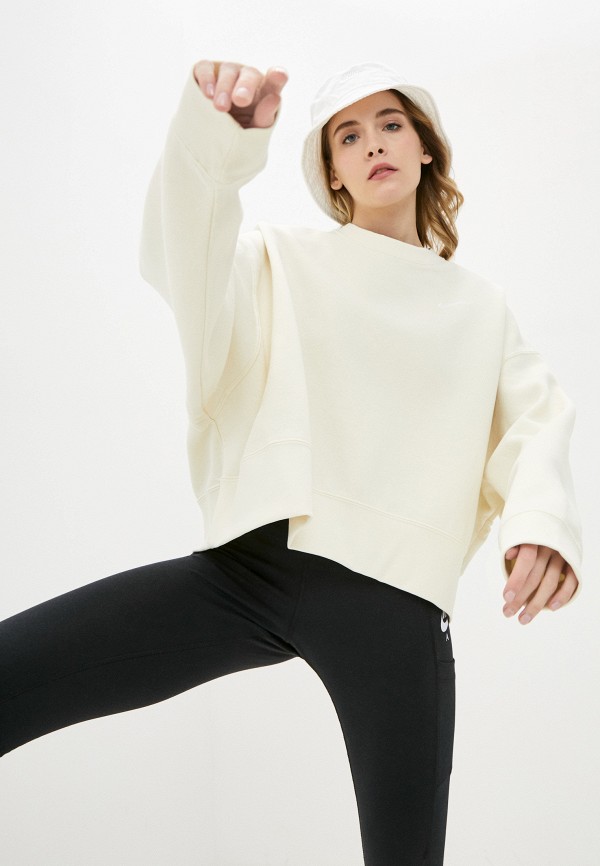 

Свитшот Nike, Бежевый, W NSW CREW FLC TREND
