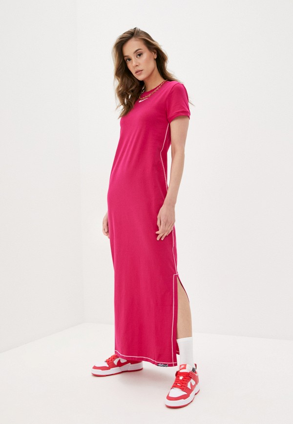 

Платье Nike, Розовый, W NSW ICN CLSH MAXI DRESS