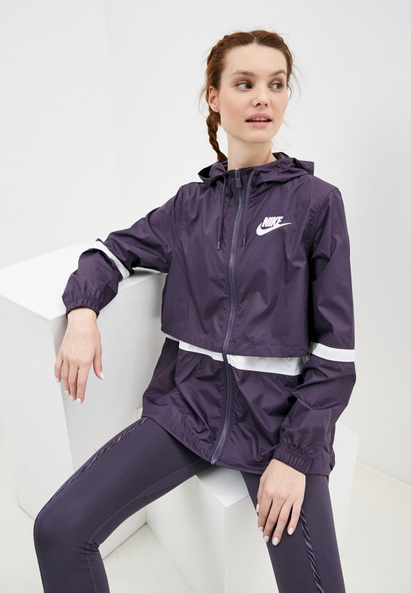 

Ветровка Nike, Фиолетовый, W NSW RPL JKT WVN