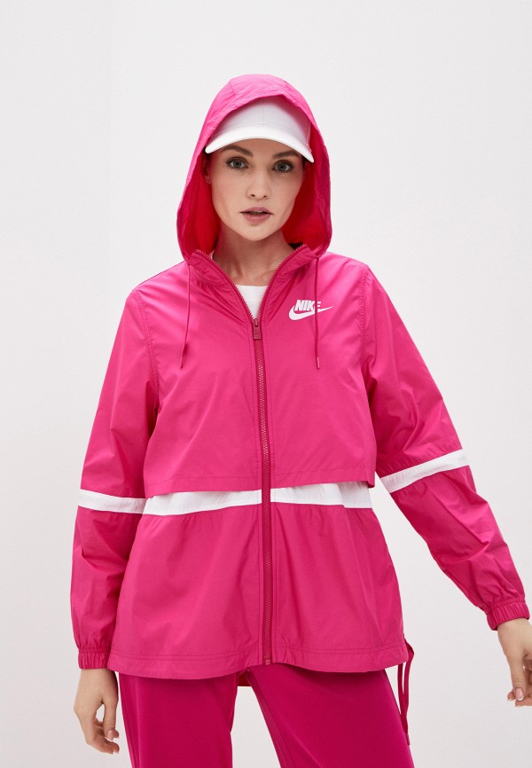 

Ветровка Nike, Розовый, W NSW RPL JKT WVN