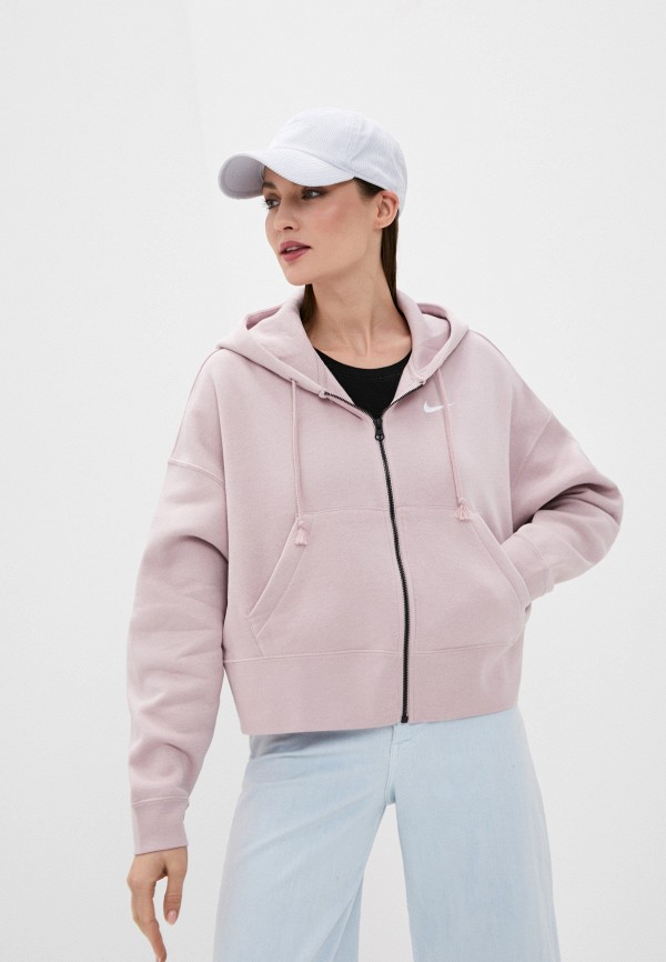 

Толстовка Nike, Розовый, W NSW FZ FLC TREND