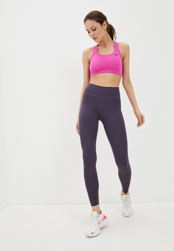 

Тайтсы Nike, Фиолетовый, W NIKE ONE LUXE MR TIGHT