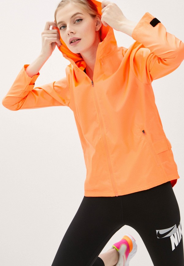 

Ветровка Nike, Оранжевый, W NK ESSENTIAL JACKET