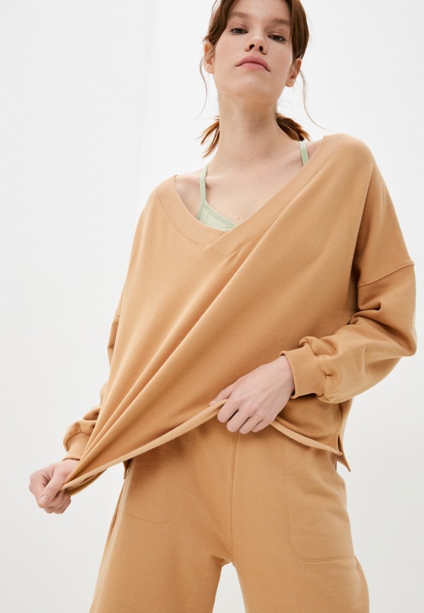 

Свитшот Nike, Бежевый, W NY OFF MAT FLEECE V-NCK TOP