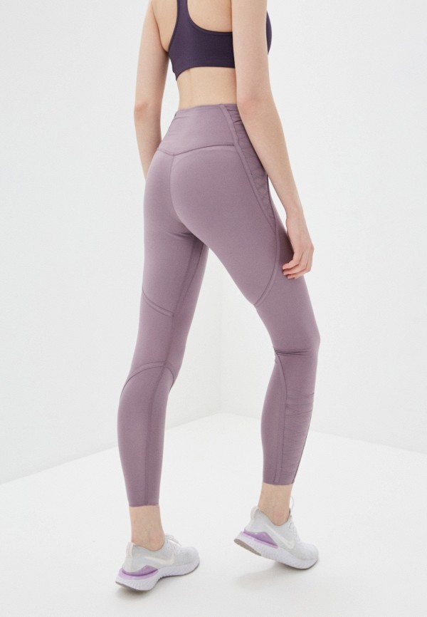 

Тайтсы Nike, Фиолетовый, W NIKE ONE LUX 7/8 LACING TGHT