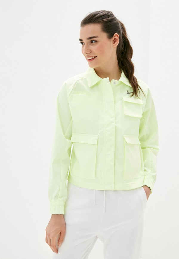 

Куртка Nike, Зеленый, W NSW SWSH JKT WVN
