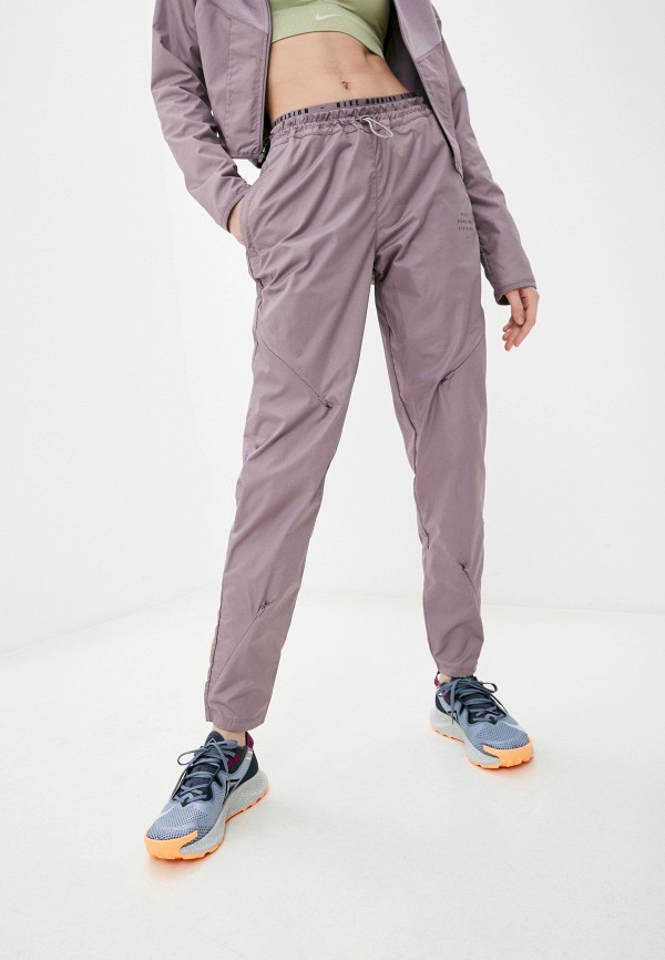 

Брюки спортивные Nike, Фиолетовый, W NK RUN DVN PANT DYNMIC VENT