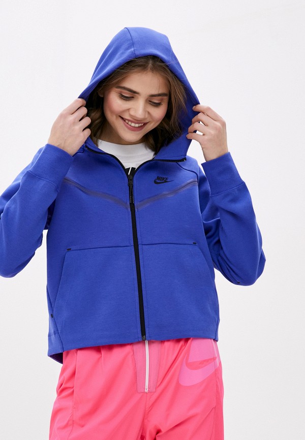 

Толстовка Nike, Фиолетовый, W NSW TCH FLC WR HOODIE FZ