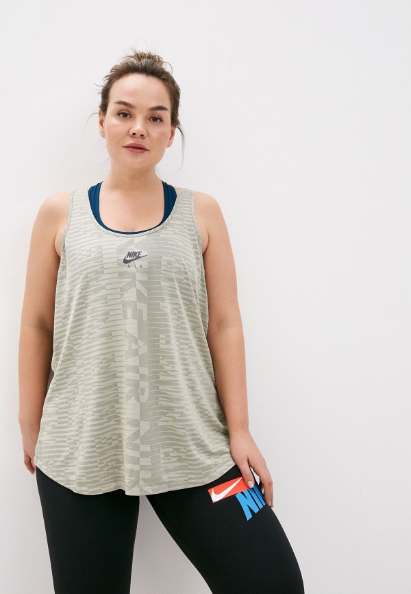 

Майка спортивная Nike, Хаки, W NK AIR TANK PLUS
