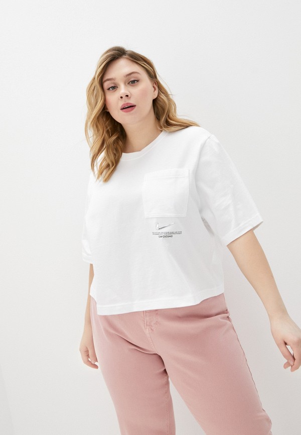 

Футболка Nike, Белый, W NSW SWSH SS TOP PLUS