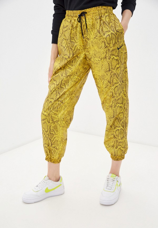

Брюки спортивные Nike, Желтый, W NSW PANT WVN PYTHN